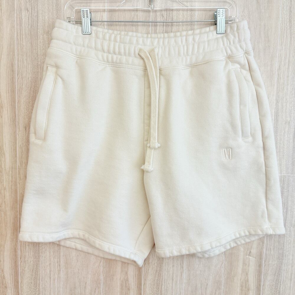 The Marathon Fleece Shorts Men XL Tmc Nipsey Hussle Ivory Heavy Cotton 6” READ